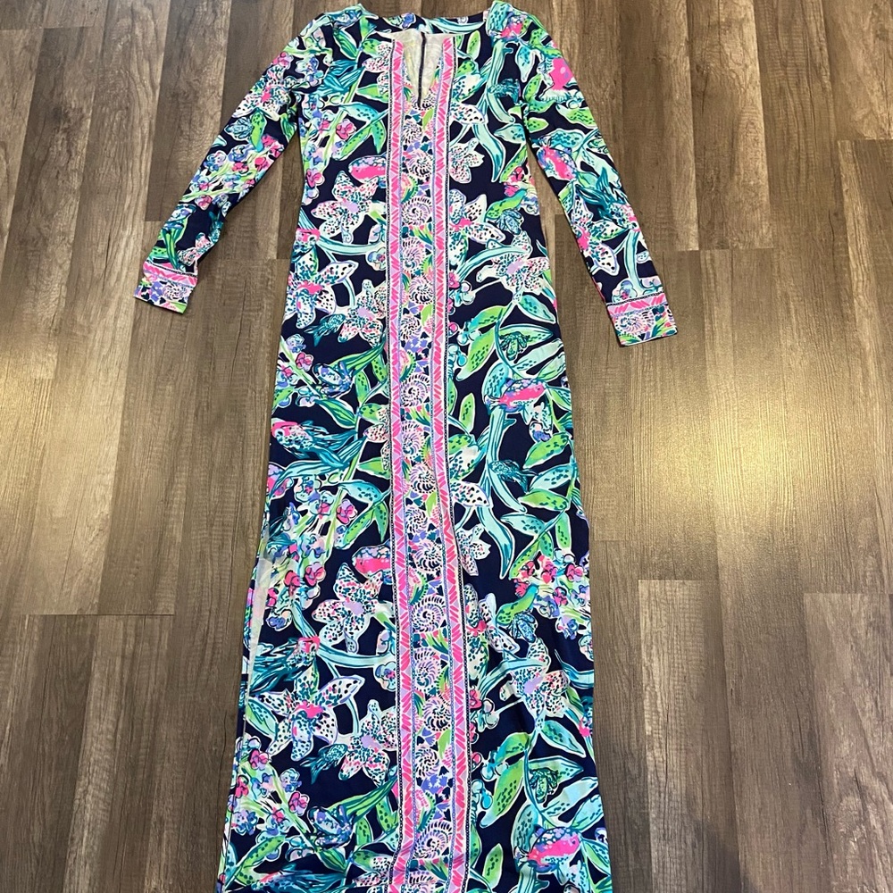 NWOT Lilly Pulitzer maxi dress with slits